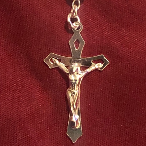 PRECIOUS ROSARY “ROUNDED” - 925 SILVER - Picture 10 of 11